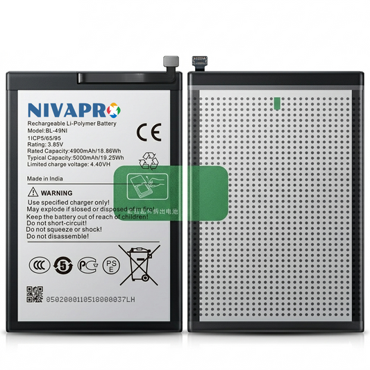 NIVAPRO BL49NI Original for Itel A60 Compatible 5000mAh with Warranty