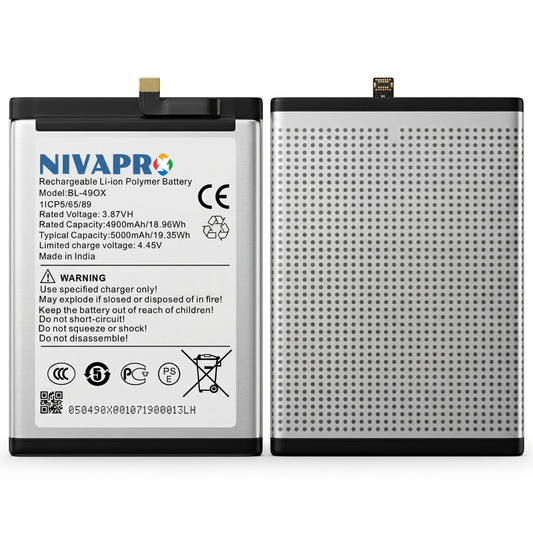 NIVAPRO BL49OX Original for Infinix Note 40 5G (X6852) Compatible 5000mAh with Warranty