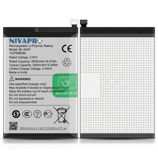 NIVAPRO BL5AAT Original 5000mAh with 6 Months Warranty
