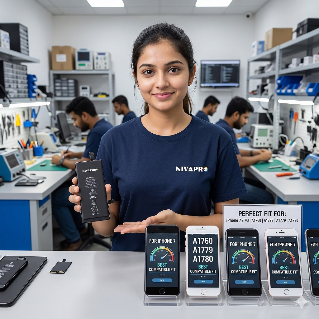 Iphone 7 | 7G | A1760 | A1778 | A1779 | A1780 1960mAh Battery with warranty by NIVAPRO