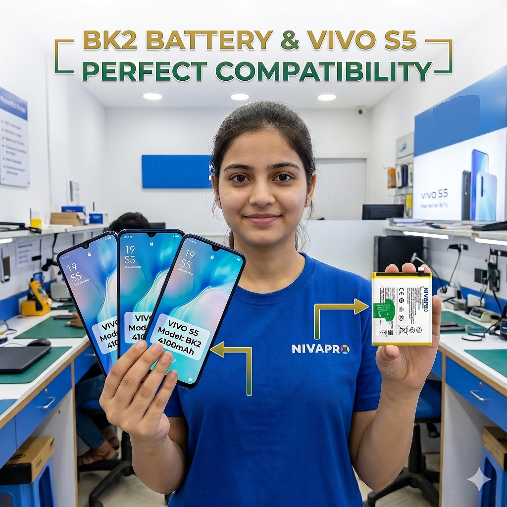 BK2 B-K2 for Vivo S5 4100mAh Battery with warranty by NIVAPRO