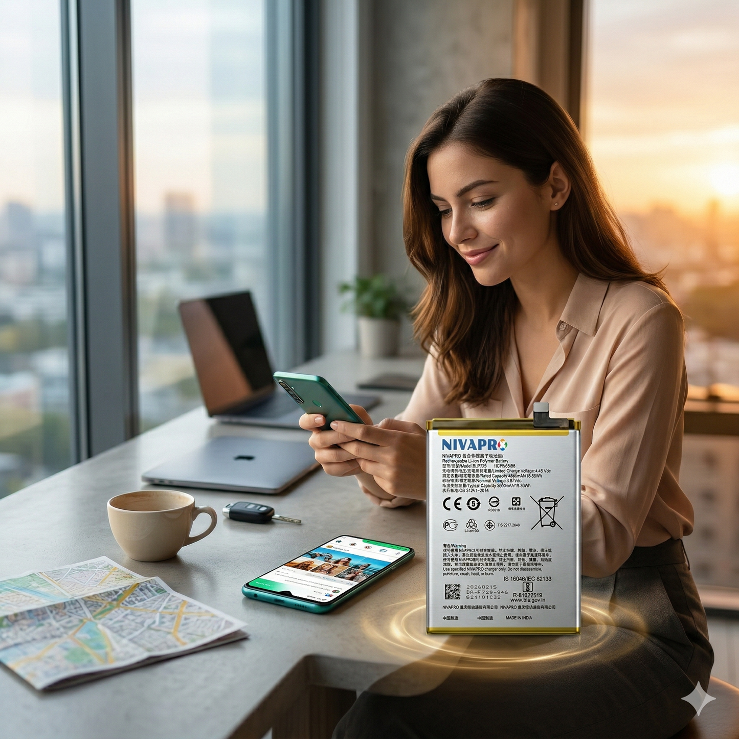 BLP729 for Oppo REALME 5i | 5S RMX2030 | Realme C3 | RMX2027 | Realme C11 by NIVAPRO 5000mAh Battery