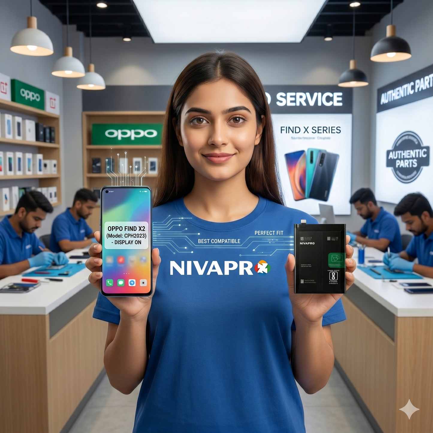 Original BLP769 for Oppo Find X2 4200mAh Battery with warranty by NIVAPRO