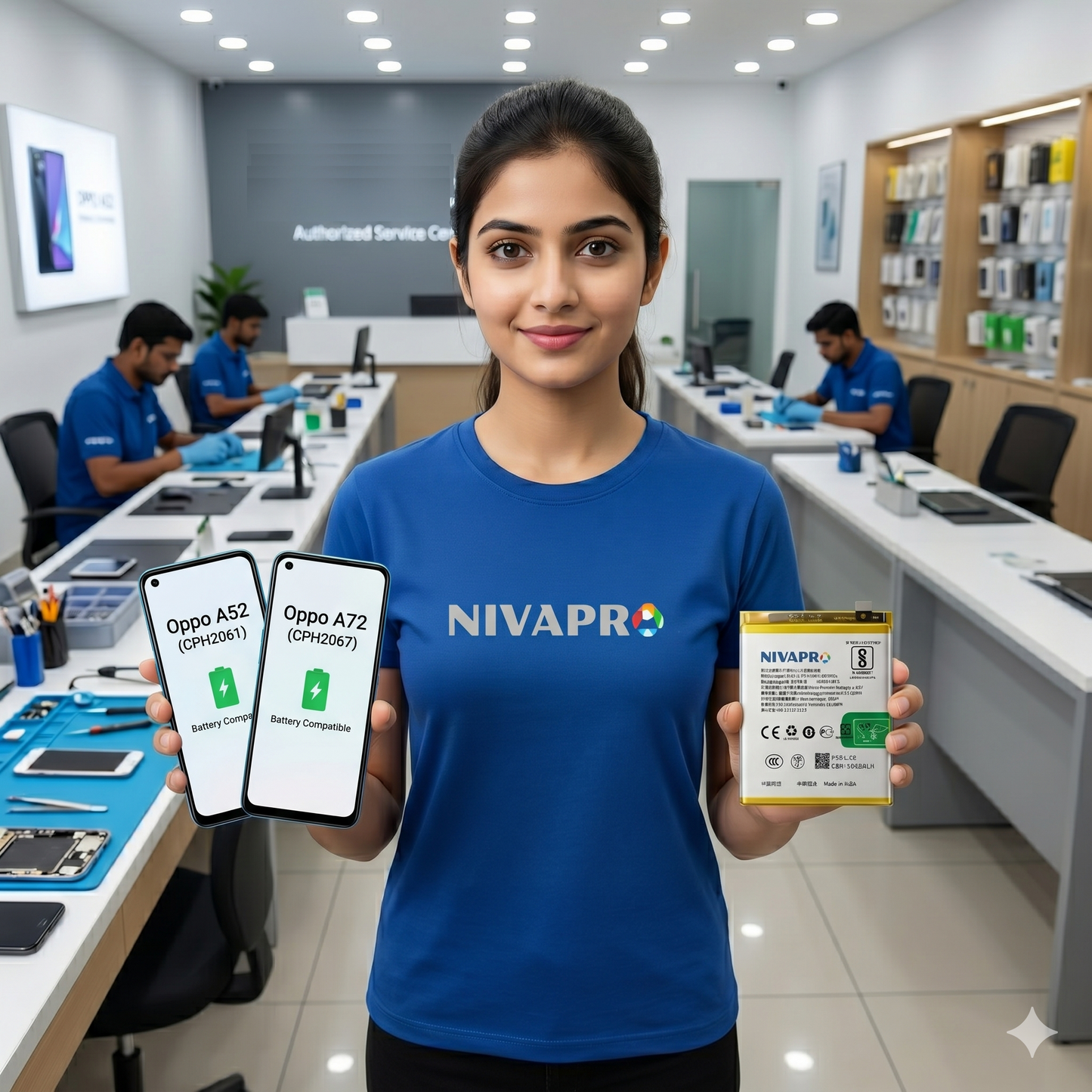 Original BLP781 for Oppo A52,A72 CPH2061, CPH2067 5000mAh Battery with warranty by NIVAPRO