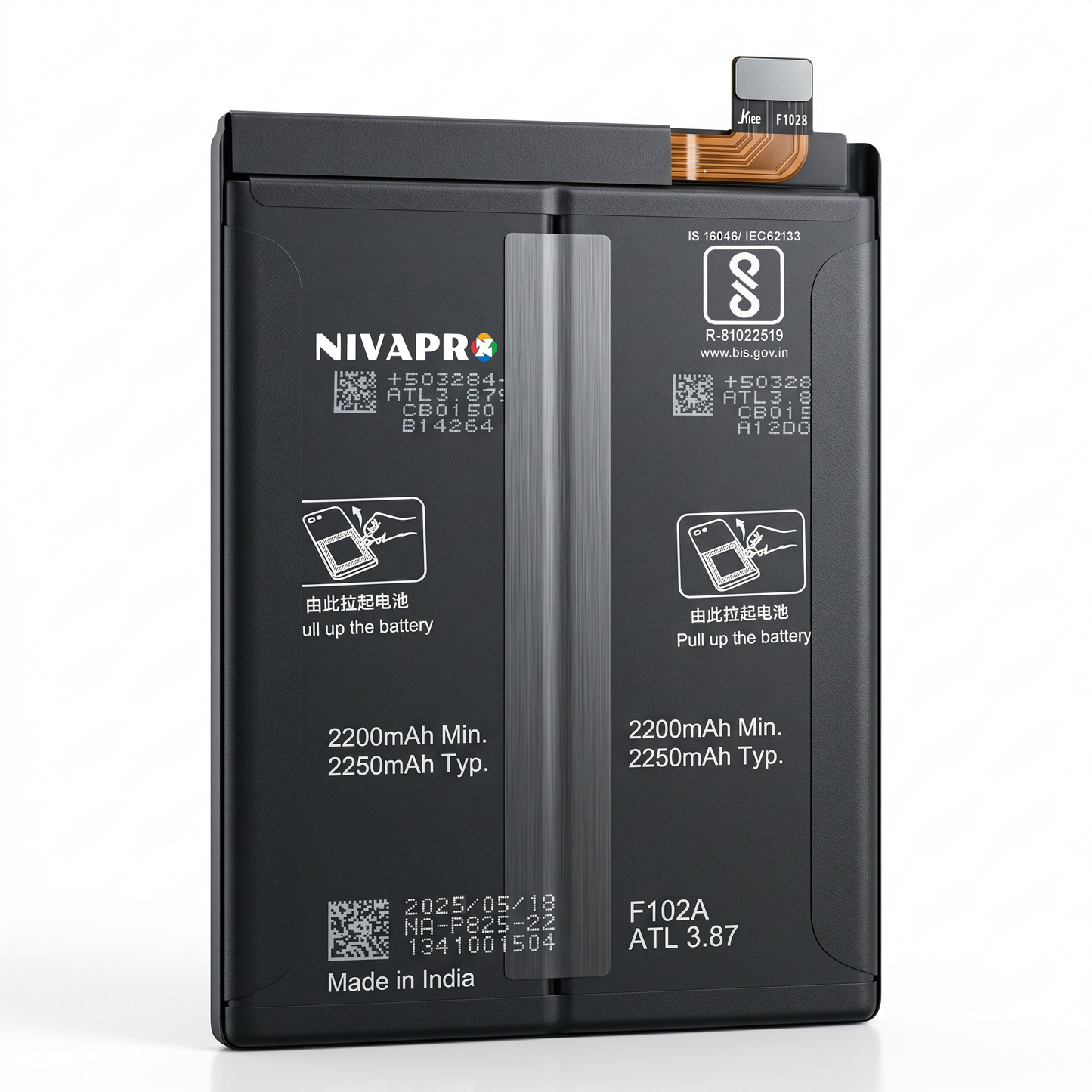 BLP825 Battery for Oppo Reno 5 Pro Plus 5G smartphones 45000mAh Battery with warranty by NIVAPRO