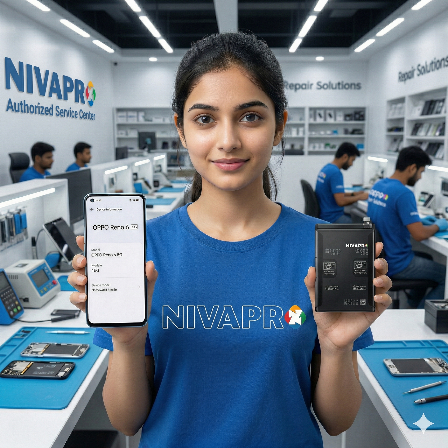 BLP863 for Oppo Reno 6 5G 4300mAh Battery with warranty by NIVAPRO
