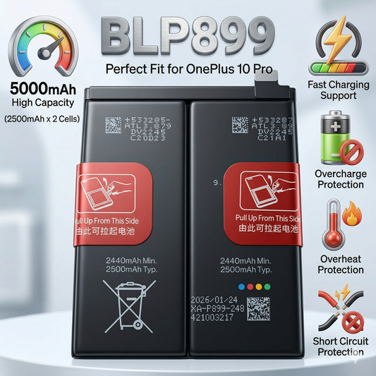 BLP899 for OnePlus 10 Pro 5000mAh Battery with warranty by NIVAPRO