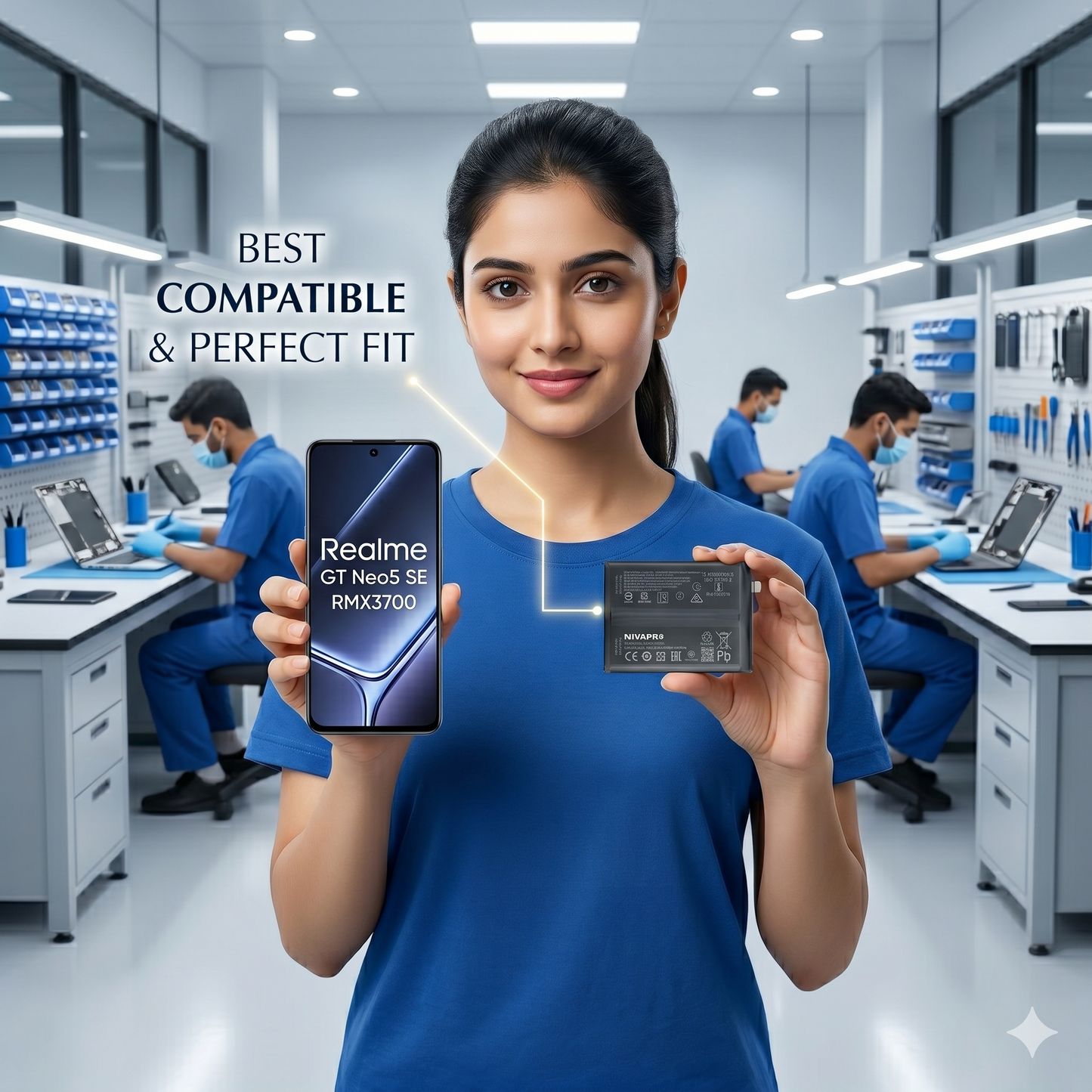 BLP991 for Realme GT Neo5 SE (model RMX3700) 5500mAh Battery with warranty by NIVAPRO