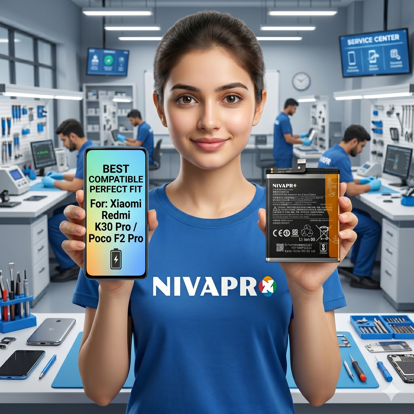 BM4Q Xiaomi Redmi K30 Pro/Poco F2 Pro with Warranty by NIVAPRO 4700mAh