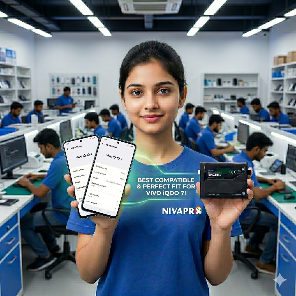 BP3 B-P3 for Vivo iQOO 7 4000mAh Battery with warranty by NIVAPRO