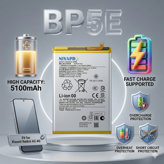 BP5E for Xiaomi Redmi A5 4G 5100mAh Compatible by NIVAPRO