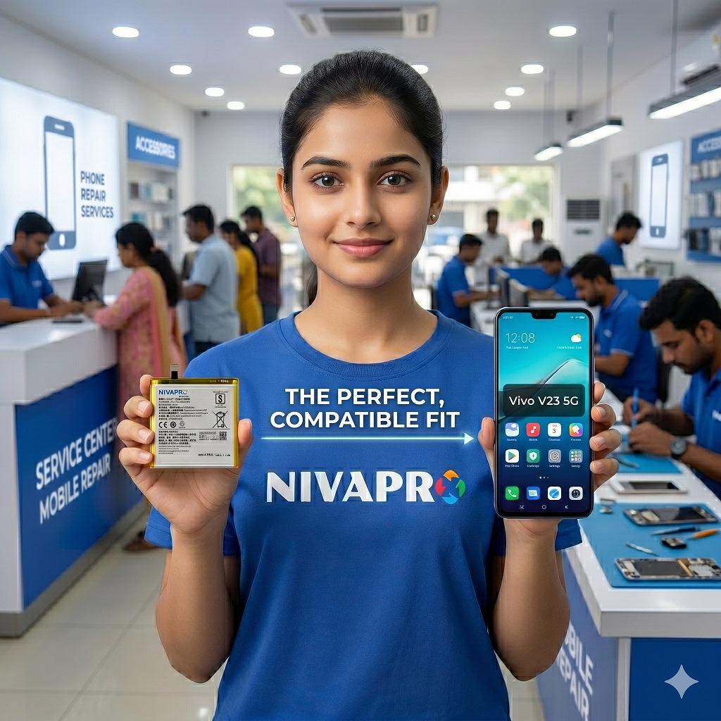 BT3 for Vivo V23 5G 4200mAh Battery with warranty by NIVAPRO