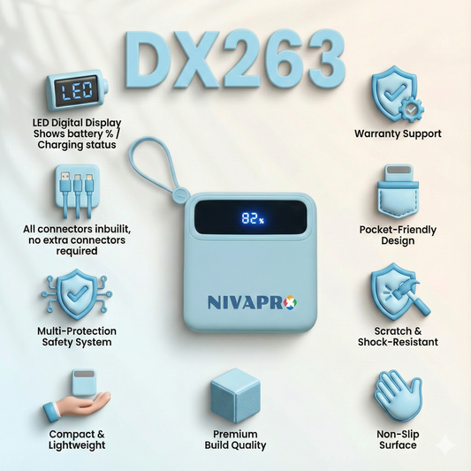 Ultra Slim power bank DX263 (10000 mAh)