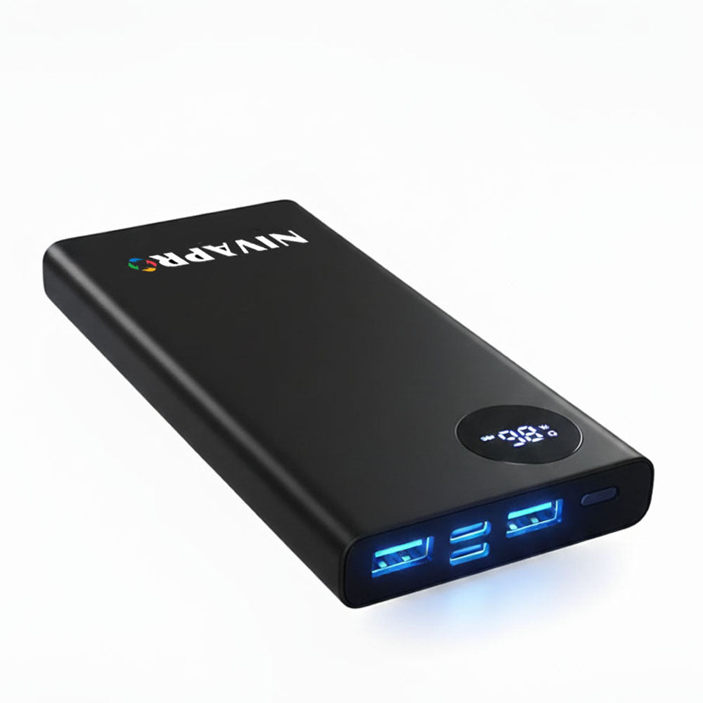 10000mAh Portable Power Bank by NIVAPRO