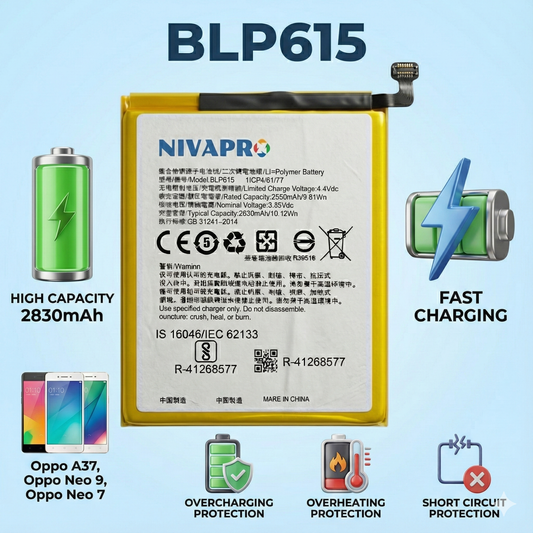 NIVAPRO Mobile Battery For BLP615 2830mAh