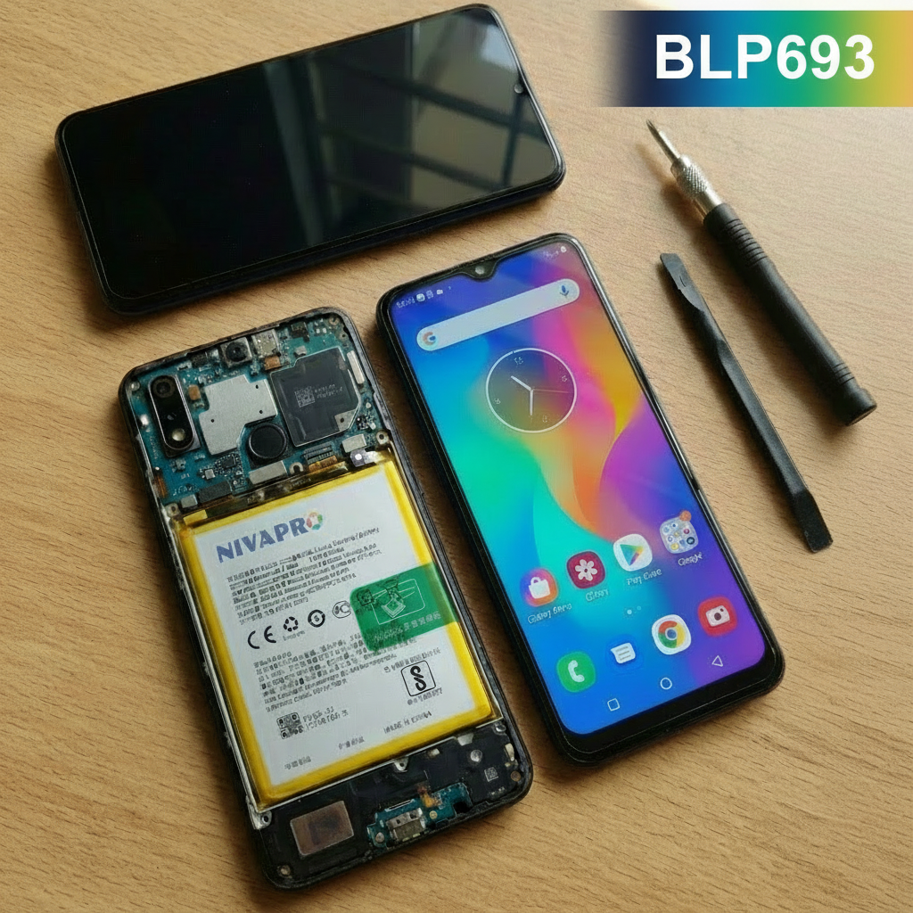 NIVAPRO BLP693 Battery for realme 3 & realme 3i Compatible 4230mAh