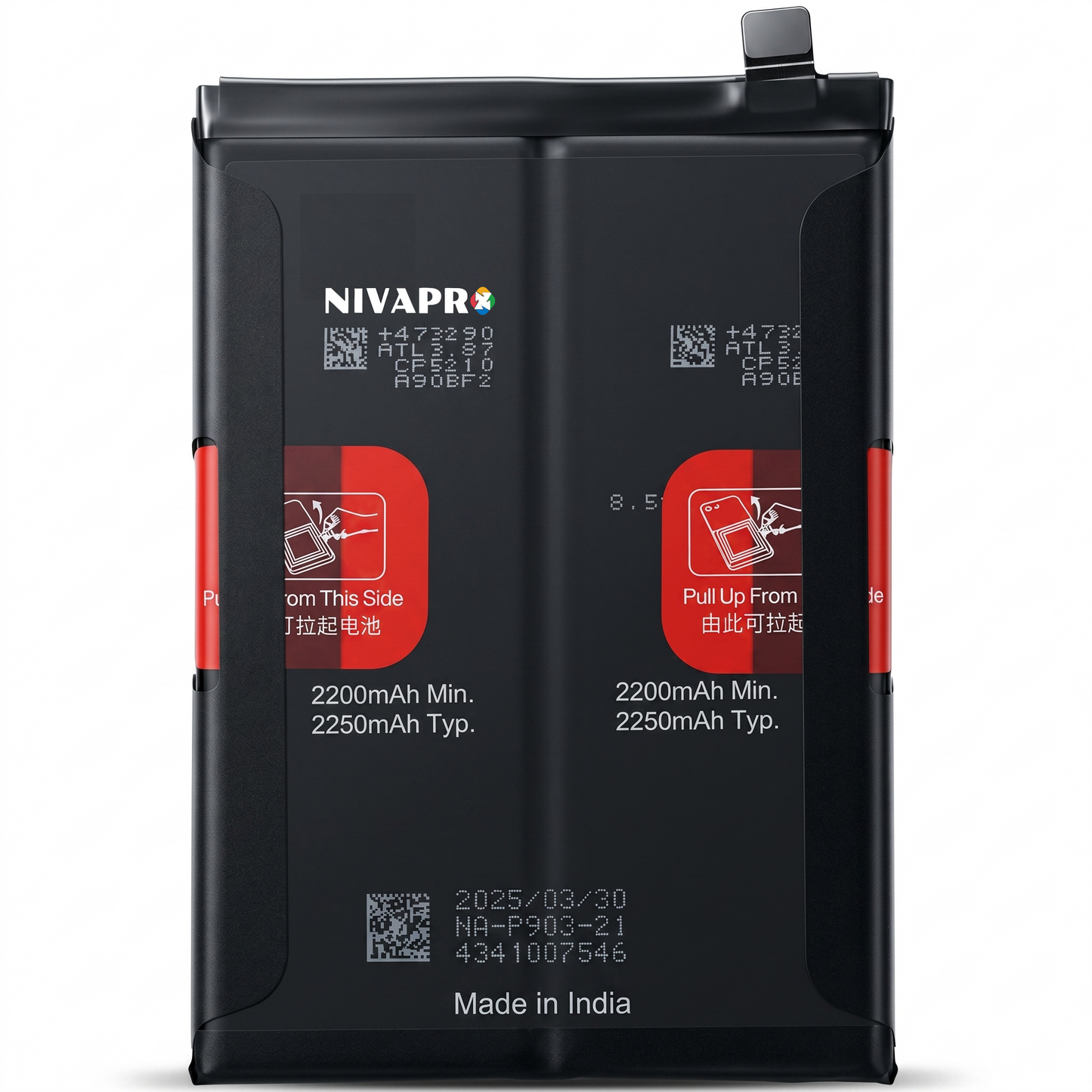 BLP903 for OnePlus 9 Pro and the OnePlus Nord CE 2 5G supports dual-cell structure (2250 mAh x 2) to support fast-charging technologies like Warp Charge 65 4500mAh Battery with warranty by NIVAPRO