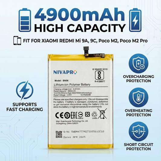 NIVAPRO BN56 4900mAh Battery