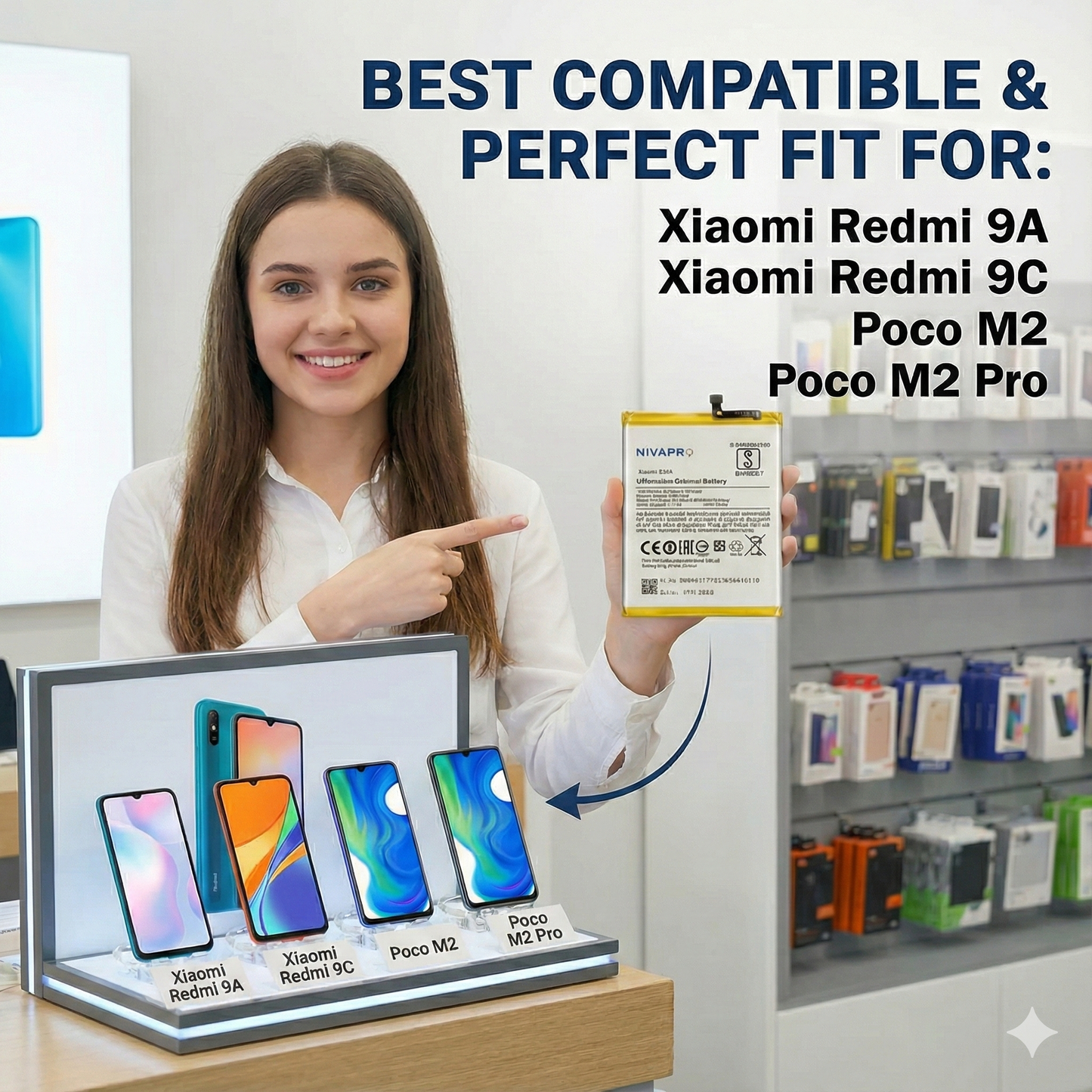 NIVAPRO BN56 4900mAh Battery