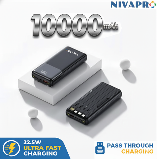 Compact power bank DX419 (10000 mAh)