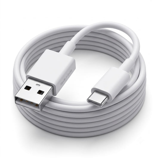 Original Xiaomi 3A USB-A to USB-C cable 1M with 3A current | 480Mbps high-speed data transmission | Safe and durable