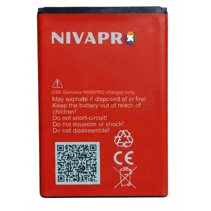 NIVAPRO BL-12AI FOR ITEL Mobile Battery, 1200mAh, 3.7V