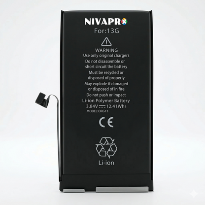 13  Iphone battery 3227mAh  compatible by NIVAPRO with warranty