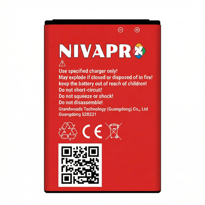 NIVAPRO BL-19CI FOR ITEL Mobile Battery, 1900mAh, 3.7V