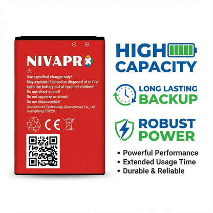 NIVAPRO BL-19CI FOR ITEL Mobile Battery, 1900mAh, 3.7V