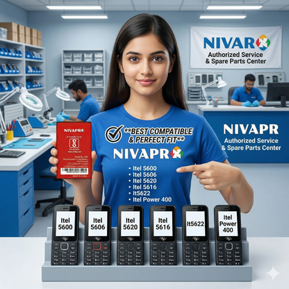 BL-25BI Battery FOR ITEL 5600, Itel 5606,  Power 400, Itel 5620, Itel 5616,Itel 5622, Itel 5602  2500mAh by NIVAPRO