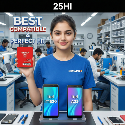 NIVAPRO BL-25HI Battery FOR IT 1520 & A23, 2500mAh