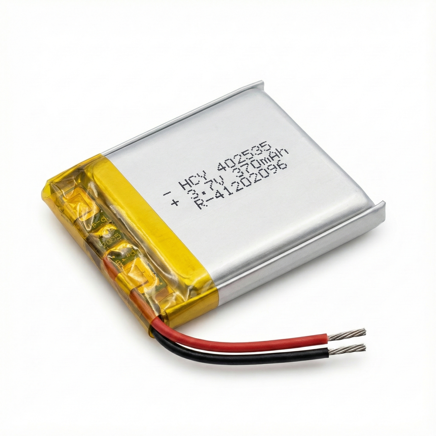 403035 370mAh Rechargeable Li-Po Battery – Micro Slim Lithium Polymer 3.7v