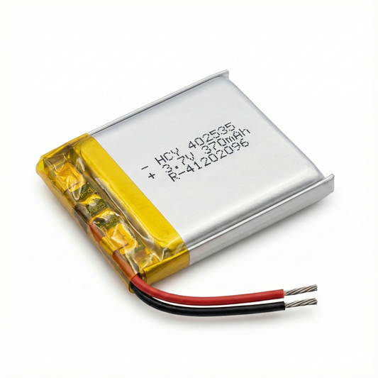 403035 370mAh Rechargeable Li-Po Battery – Micro Slim Lithium Polymer 3.7v