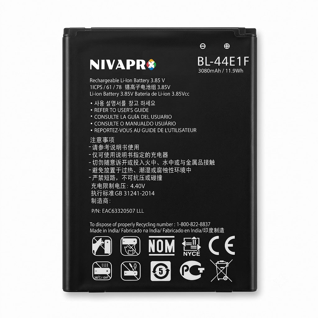 BL44E1F / BL-44E1F Original for LG STYLO3 / LGE STYLUS 3 Compatible battery with warranty by NIVAPRO