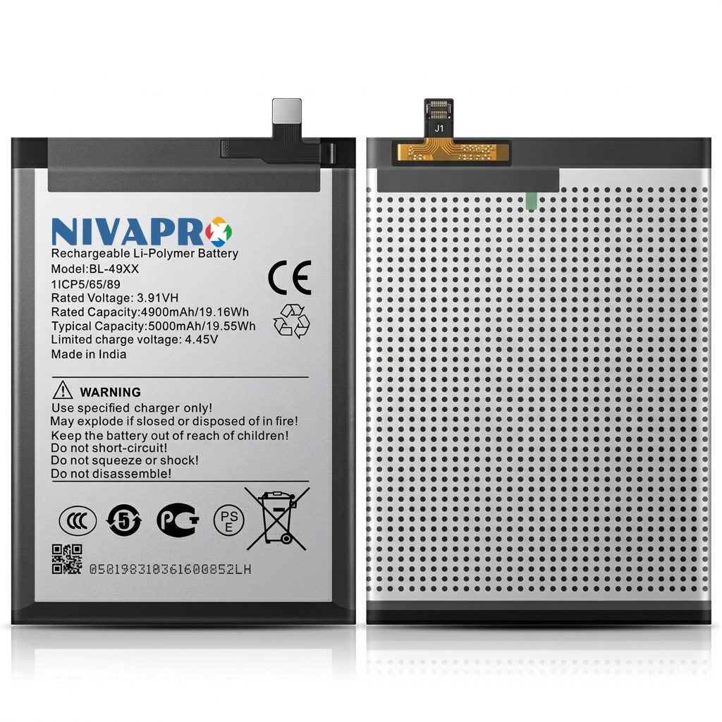 NIVAPRO BL49XX Original for Infinix Note 40 X6853 Note 40 Pro 5G X6851 GT 20 Pro Compatible  5000mAh with Warranty