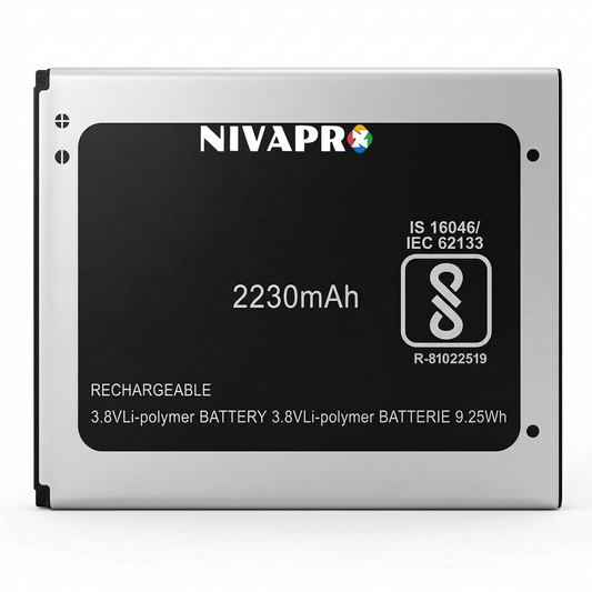 Original Yuphoria YU5010 / YU5010A / 5010 2230mah Mobile battery by NIVAPRO