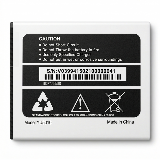 Original Yuphoria YU5010 / YU5010A / 5010 2230mah Mobile battery by NIVAPRO