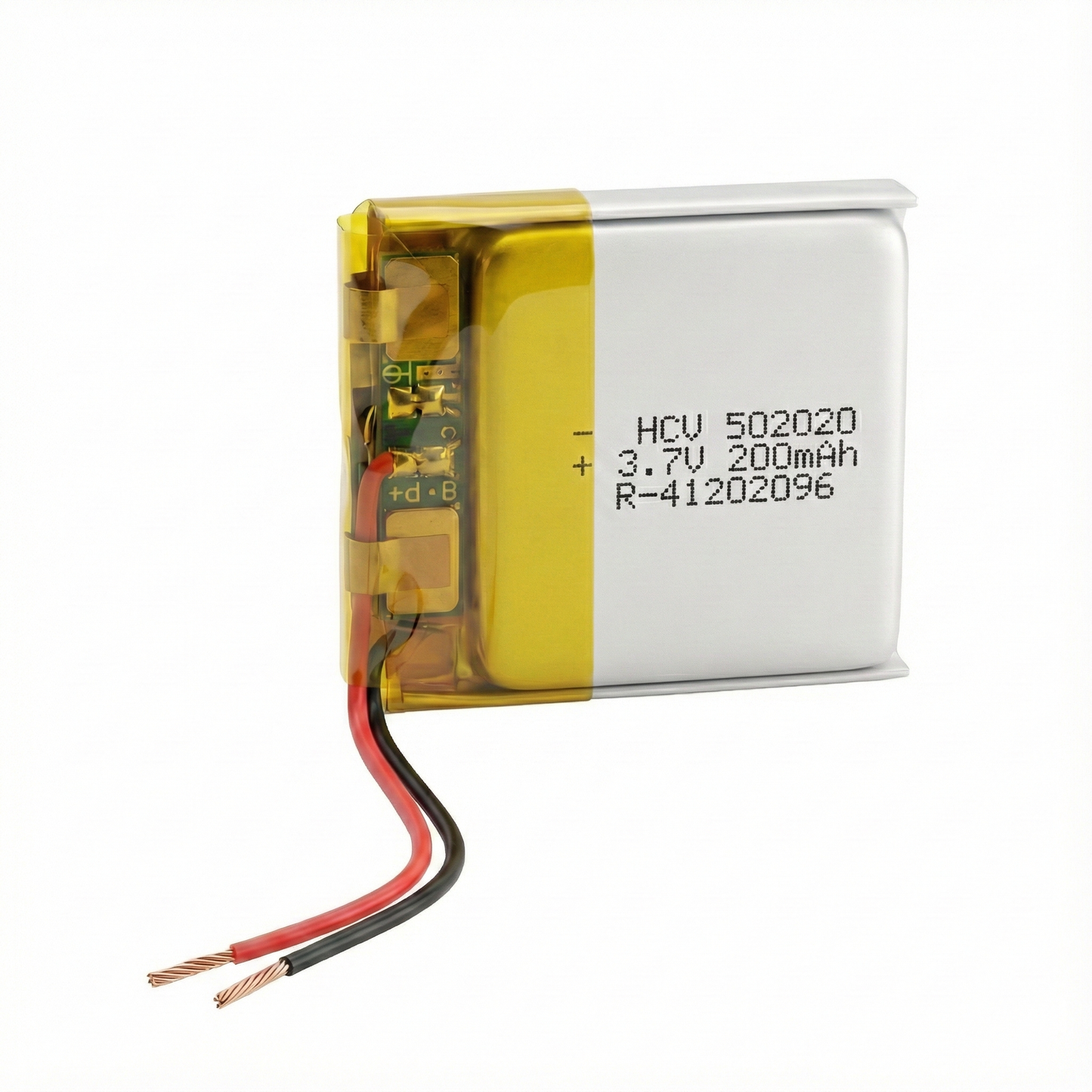 502020 Rechargeable Li-Po Battery – Micro Slim Lithium Polymer 3.7v