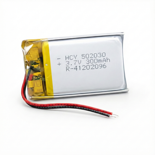 502030 Rechargeable Li-Po Battery – Micro Slim Lithium Polymer 3.7v