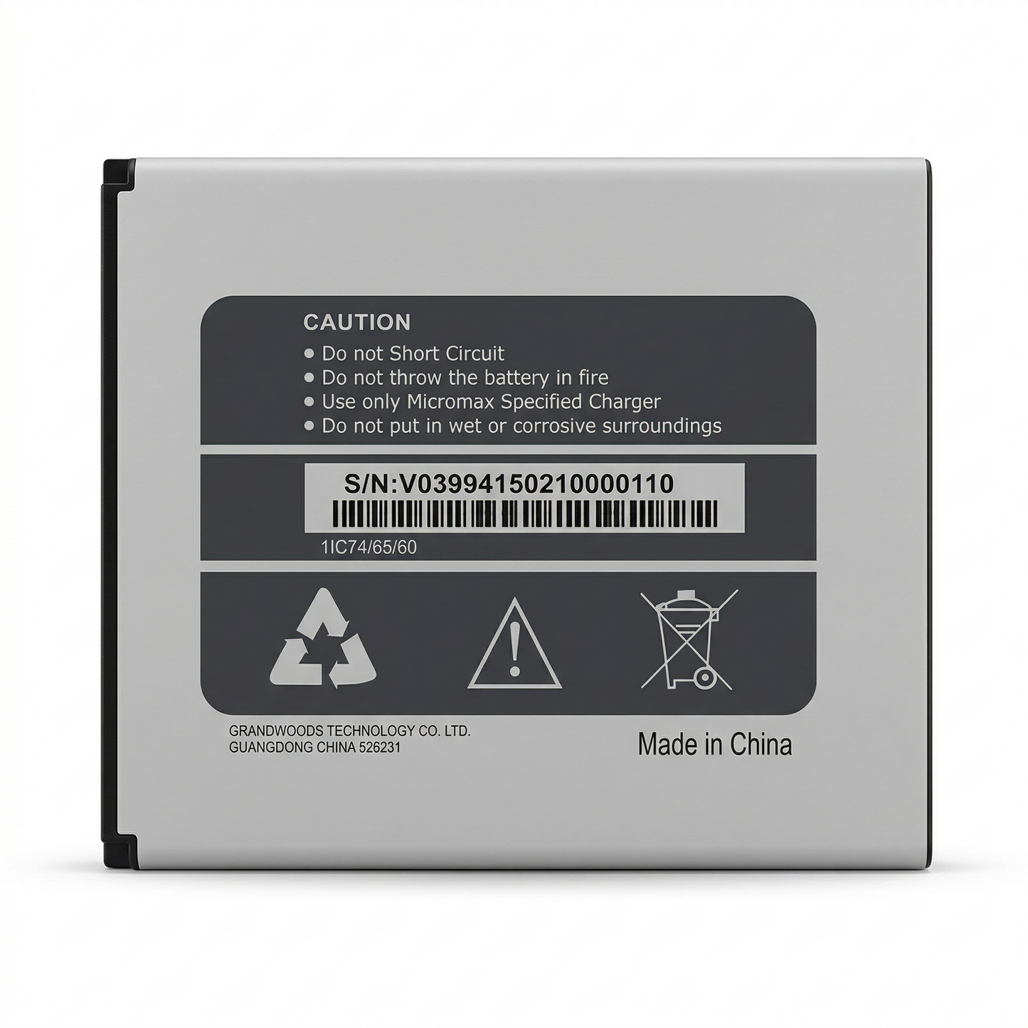Original YU Yureka AO5510 / YU Yureka Plus AQ5510 / 5510 2500mah Mobile Battery by NIVAPRO