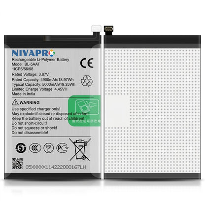 NIVAPRO BL5AAT Original 5000mAh with 6 Months Warranty