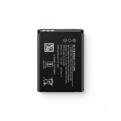 BL-5CBS Original Battery for Nokia 100 | 101 | 103 | 105 | 106 | 109 | 111 | 113 | 1000 | 1282 | 1616 | 1800 | C1-02 | X2-05 (800mAH) with Warranty by NIVAPRO