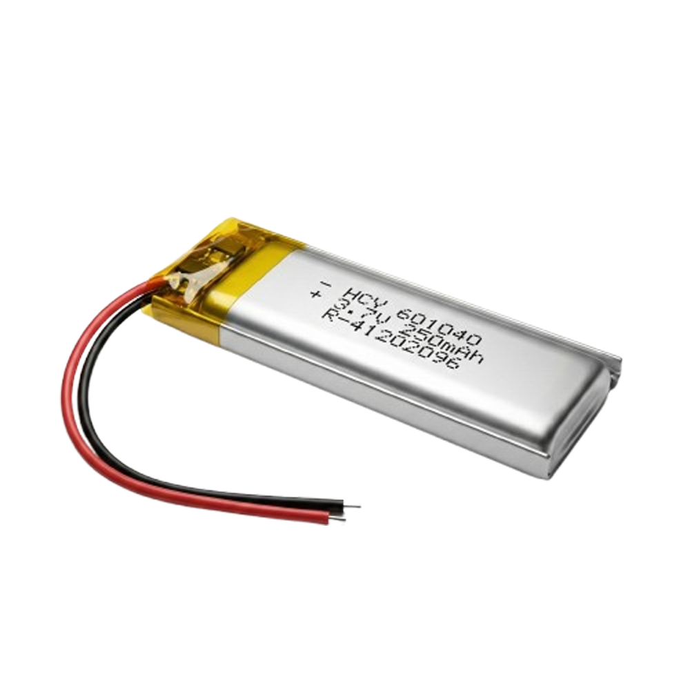 601040 Rechargeable Li-Po Battery – Micro Slim Lithium Polymer