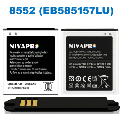 NIVAPRO Galaxy Grand Quattro GT-i8552 battery 2000mAh