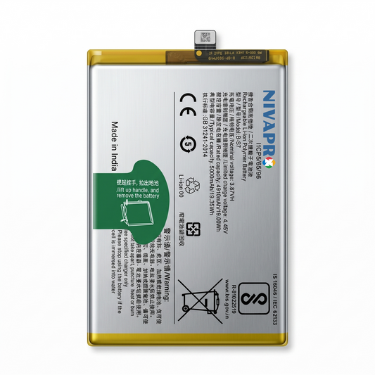 BS7 (B-S7) for Vivo Y15a V2134 | Y15s | V2120 | V2147 | Y01 V2166 smartphone 5000mAh Battery with warranty by NIVAPRO