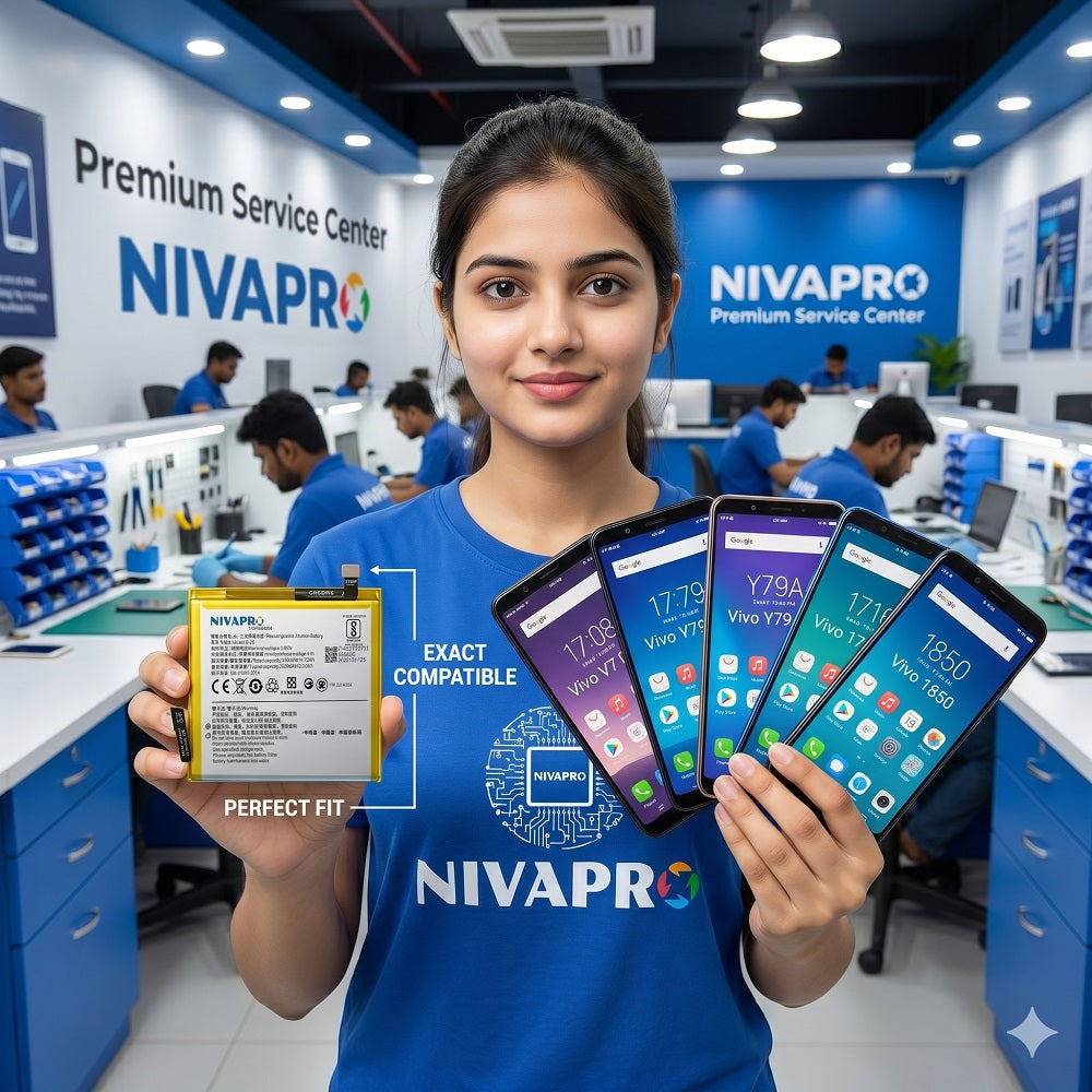 B-C9, BC9 Original for Vivo V7 Plus | Y79 | Y79A | 1716 | 1850  3225mAh Battery with warranty by NIVAPRO