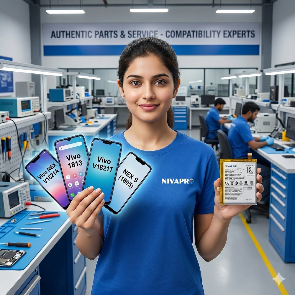 B-E6, BE6 for Vivo Nex V1821A, 1813, V1821T / NEX S (1805) / NEX A 4000mAh Battery with warranty by NIVAPRO