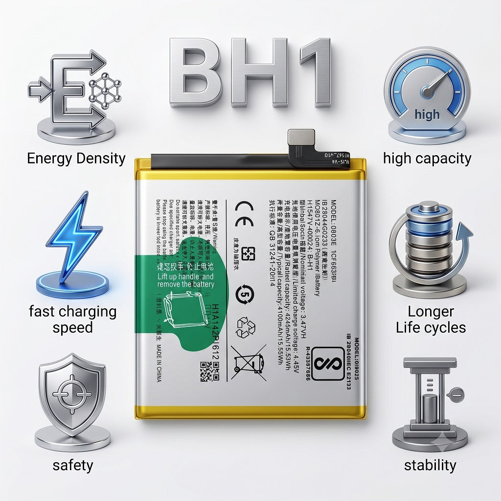 B-H1, BH1 for Vivo V17 Pro  4100mAh Battery with warranty by NIVAPRO