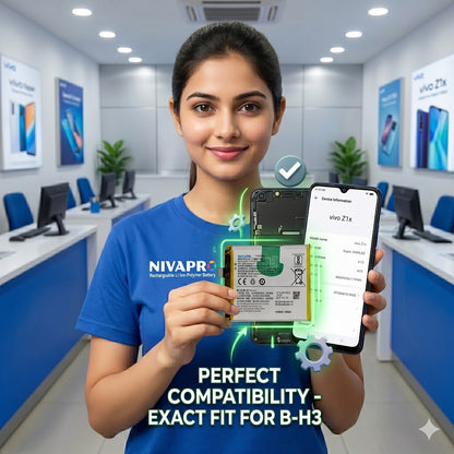 B-H3, BH3 for Vivo Z1x  4500mAh Battery with warranty by NIVAPRO