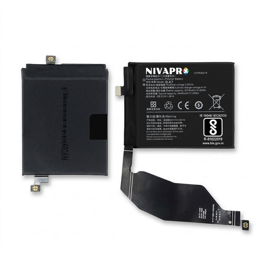 BK7 B-K7 for  Vivo IQOO 3  4440mAh Battery with warranty by NIVAPRO